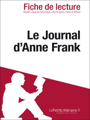 cover image of Le journal d'Anne Frank de Anne Frank (Fiche de lecture)